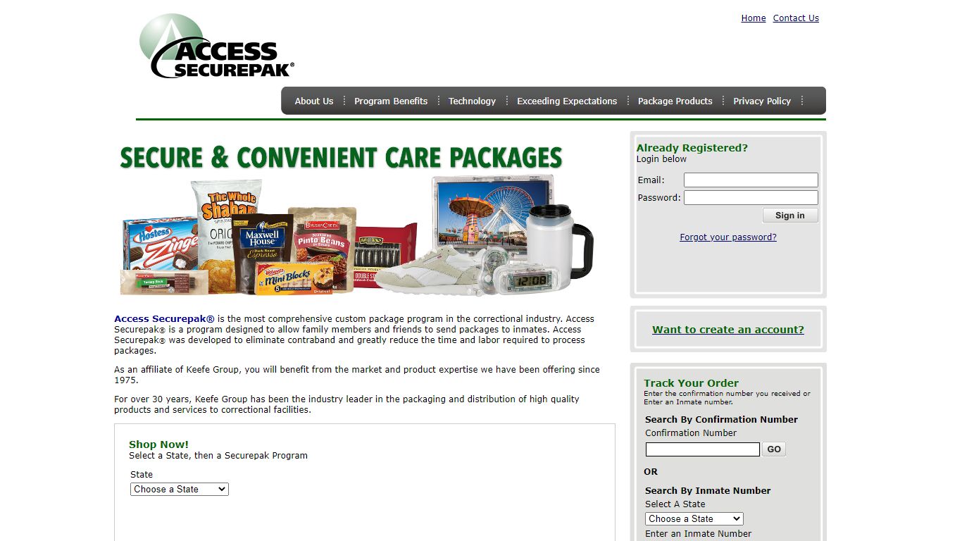 McLennan County Package Program - TX - Access Securepak